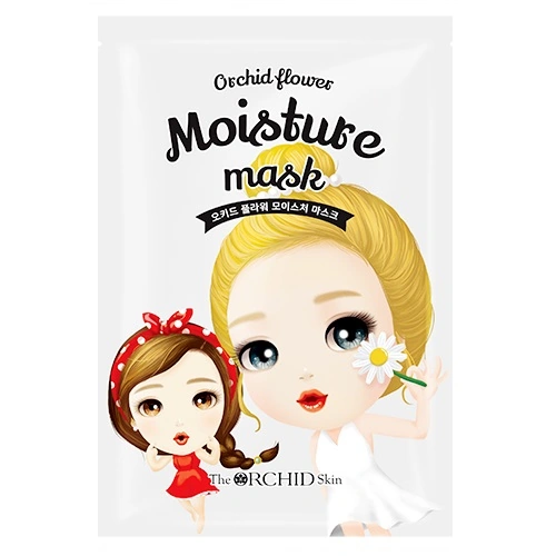 Тканинна маска для обличчя The Orchid Skin Flower Moisture Mask зволожуюча 25 г