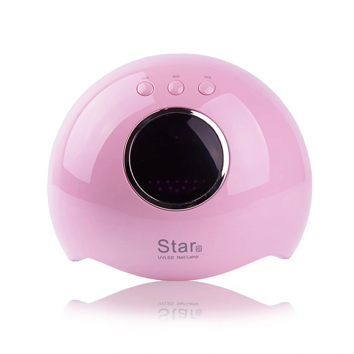 LED/УФ лампа для сушіння гель-лаку SUNUV LED+UV STAR 6 PINK 24W