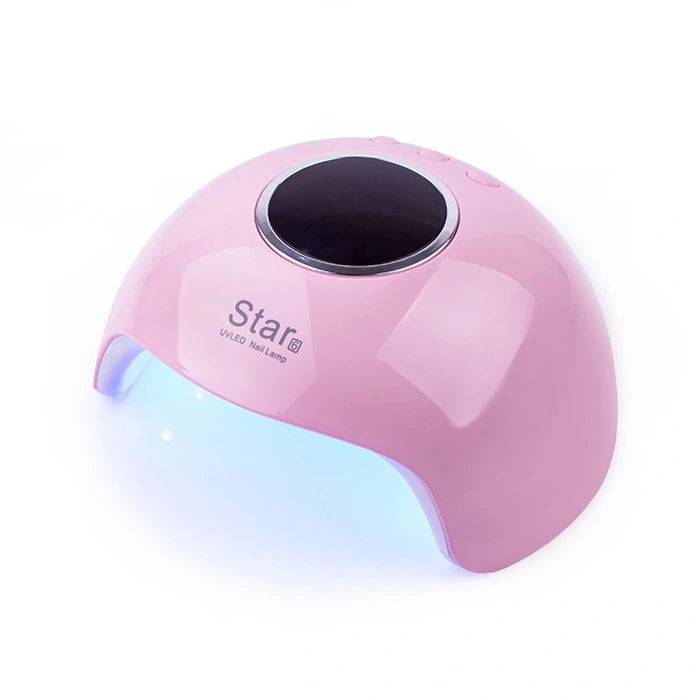 LED/УФ лампа для сушіння гель-лаку SUNUV LED+UV STAR 6 PINK 24W