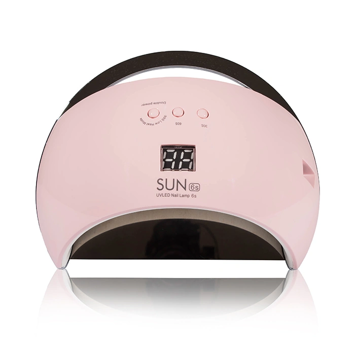 Льод-лампа SUNUV LED+UV SUN 6 48 W Pink рожева
