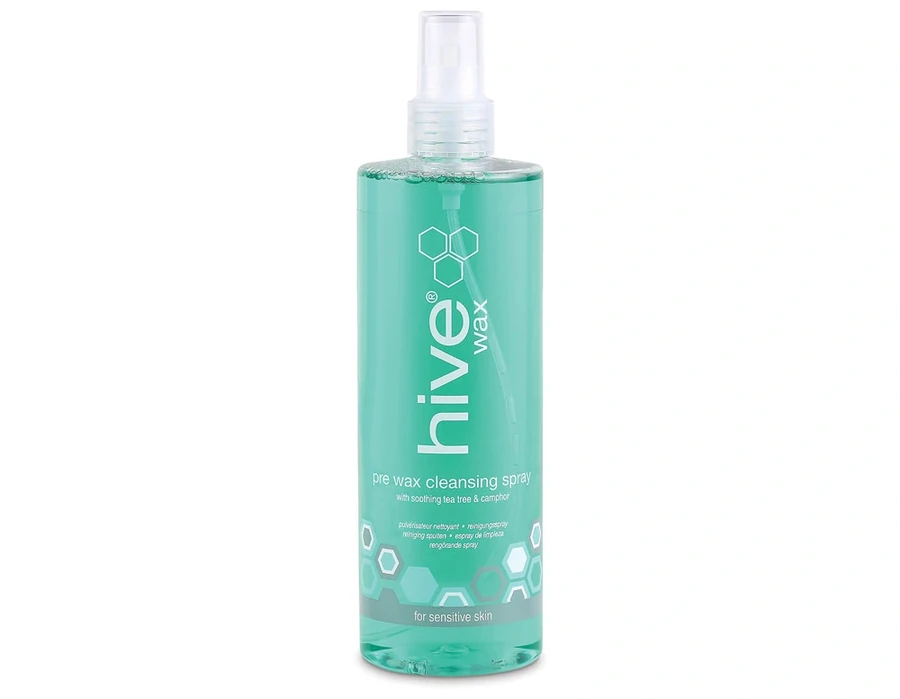 Переддепіляційний спрей Чайне дерево та Камфора Hive Pre Wax Cleansing Spray Tea Tree & Camphor 400 мл