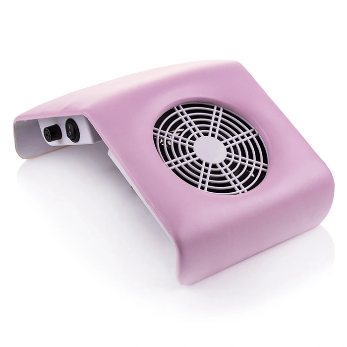 Витяжка для манікюру SIMEI Nail Dust Collector 858-11 30W Pink вузька, рожева