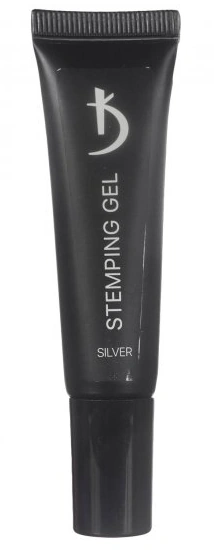 Гель для стемпінгу Kodi Stemping Gel Silver срібло 15 мл