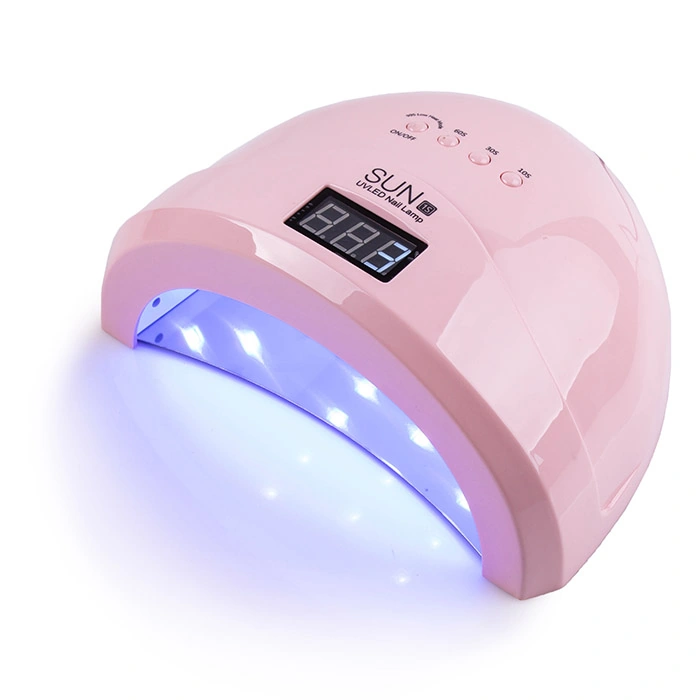 LED/УФ лампа для сушіння гель-лаку SUNUV LED+UV SUN 1S PINK 48W