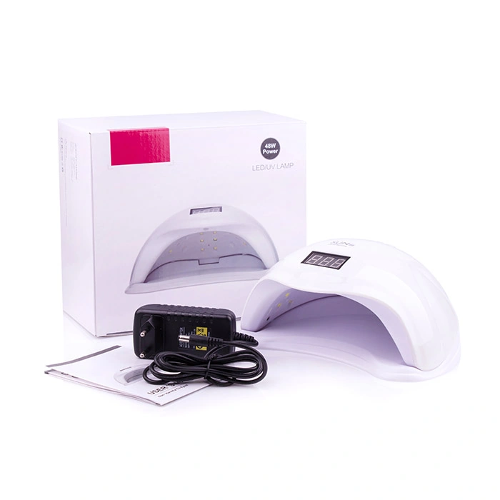 UV/LED лампа 2в1 SUNUV LED+UV SUN 5S оригінал, російська інструкція 48W
