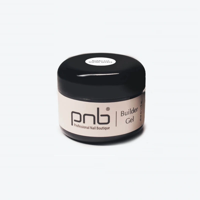 Конструюючий гель PNB UV/LED Builder Gel Snow White білий 5 мл