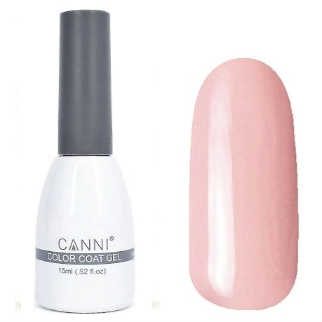 Гель-лак Canni Gel Polish №47 світлий персиково-рожевий, емаль 15 мл