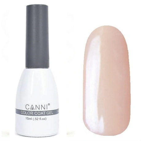 Гель-лак Canni Gel Polish №60 ніжно-кремовий, емаль 15 мл