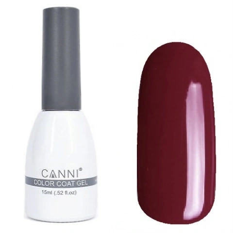 Гель-лак Canni Gel Polish №181 темно-вишневий, емаль 15 мл