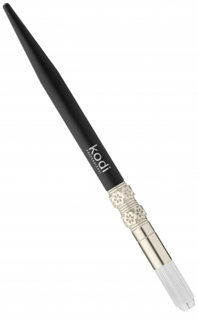Ручка для мануального татуажу у футлярі Kodi Pen for Manual Tattooing in Case Black 28 g чорна, 28 гр