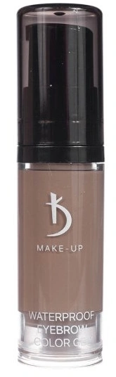 Гель для брів Kodi Waterproof Eyebrow Color Gel №1 кольоровий, водостійкий 7 мл