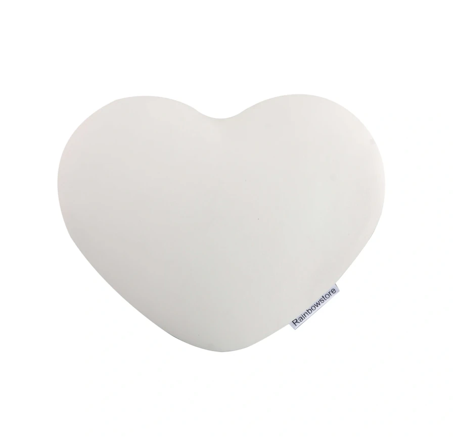 Подушка під лікті майстра манікюру Rainbowstore Pillow Heart White біла