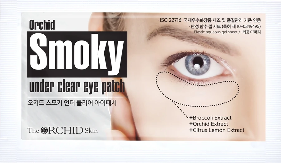 Гідрогелеві патчі для шкіри навколо очей The Orchid Skin Smoky Under Clear Eye Patch