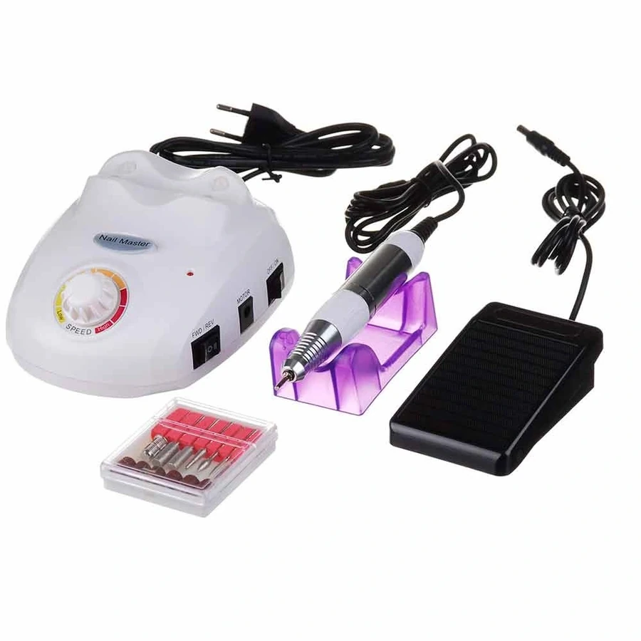 Фрезер для манікюру та педикюру білий Nail Perfect Nail Drill ZS-603 WHITE PROFESSIONAL