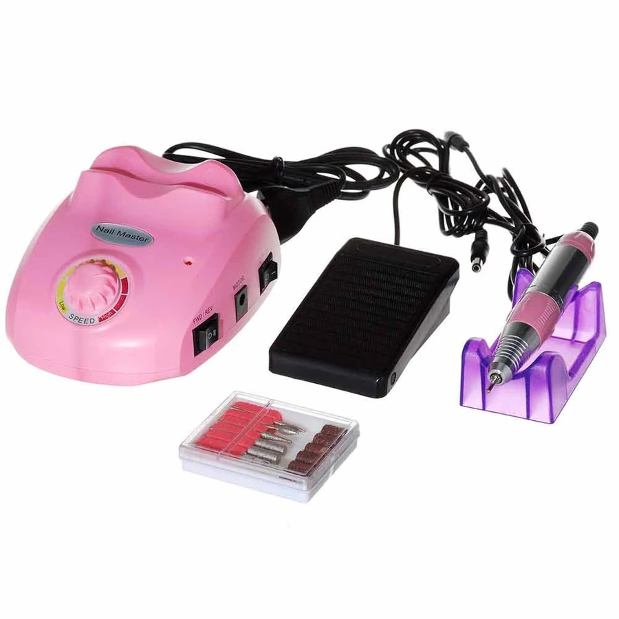 Фрезер для манікюру та педикюру рожевий Nail Perfect Nail Drill ZS-603 PINK PROFESSIONAL