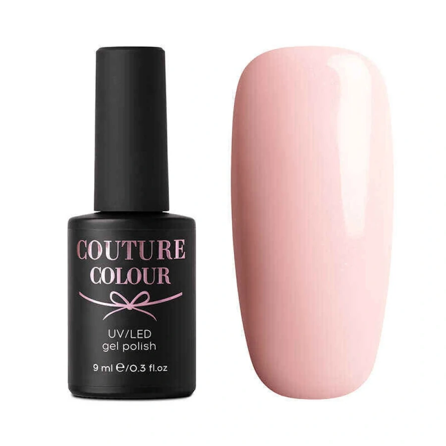 Гель-лак Couture Colour Soft Nude 08 молочно-рожевий, з перламутром 9 мл