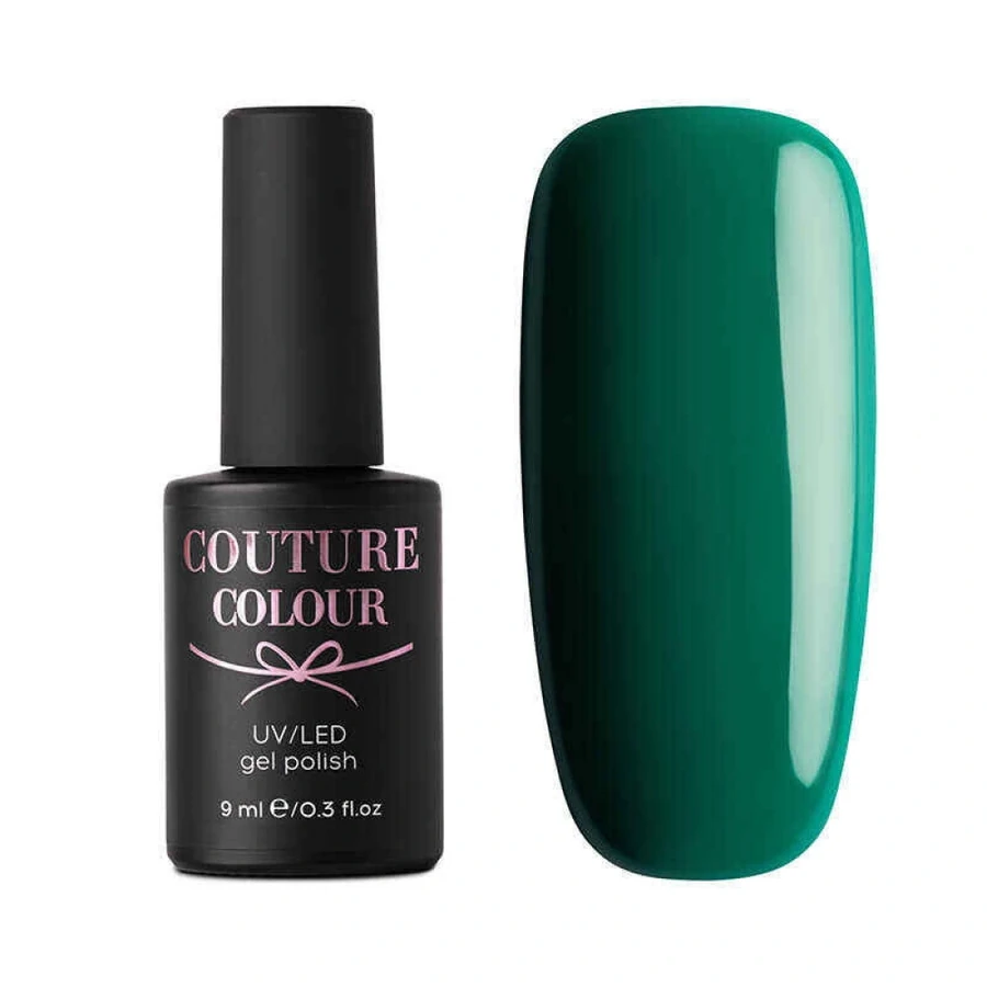 Гель-лак Couture Colour Neon Summer 01 бірюзово-зелений, неоновий 9 мл