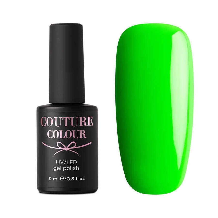 Гель-лак Couture Colour Neon Summer 02 салатовий, неоновий 9 мл