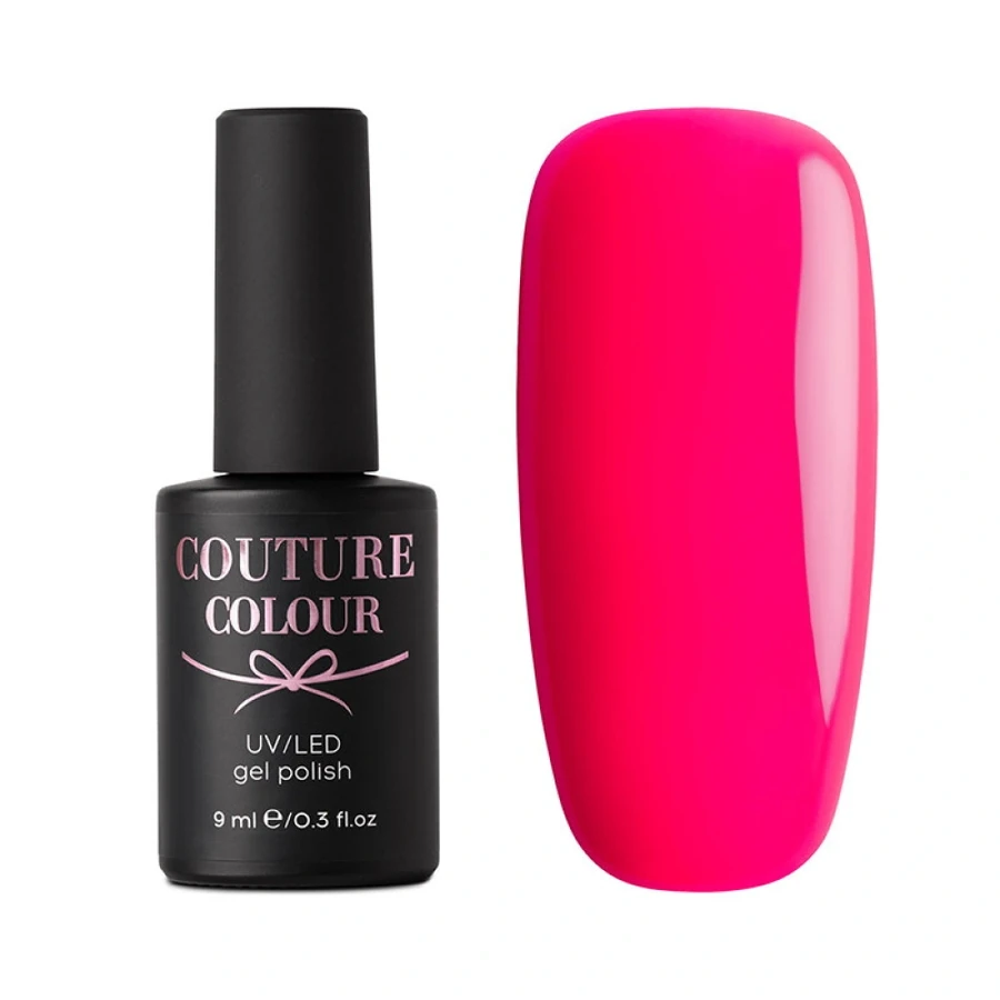 Гель-лак Couture Colour Neon Summer 07 рожевий, неоновий 9 мл
