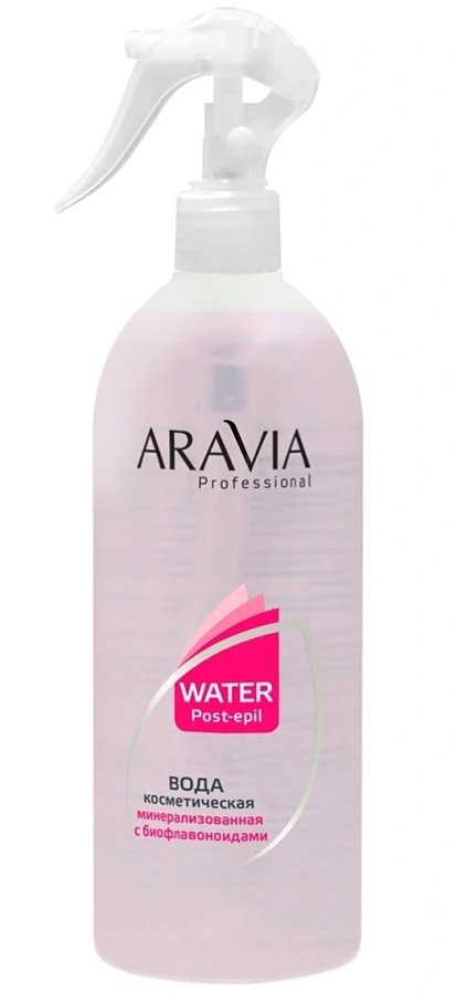 Вода косметична мінералізована з біофлавоноїдами ARAVIA Professional Mineralized Water 500 мл