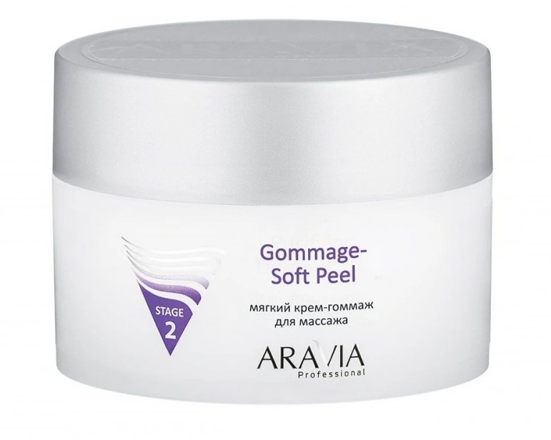 М`який крем-гомаж для масажу ARAVIA Professional Gommage Soft Peel 300 мл