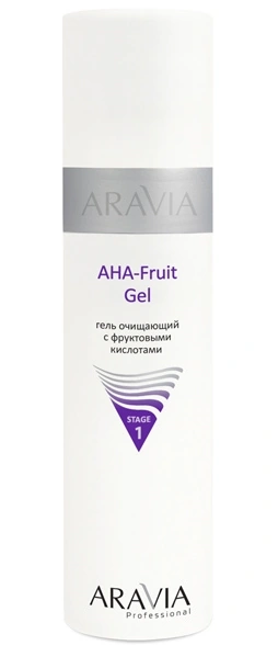 Гель, що очищає з фруктовими кислотами ARAVIA Professional AHA - Fruit Gel 250 мл