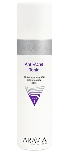 Тонік для жирної проблемної шкіри ARAVIA Professional Anti-Acne Tonic 250 мл