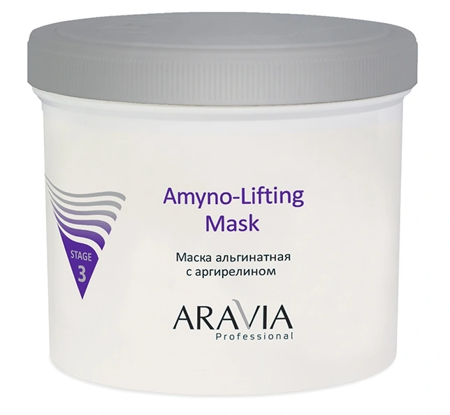 Маска альгінатна з аргіреліном ARAVIA Professional Amyno-Lifting 550 мл