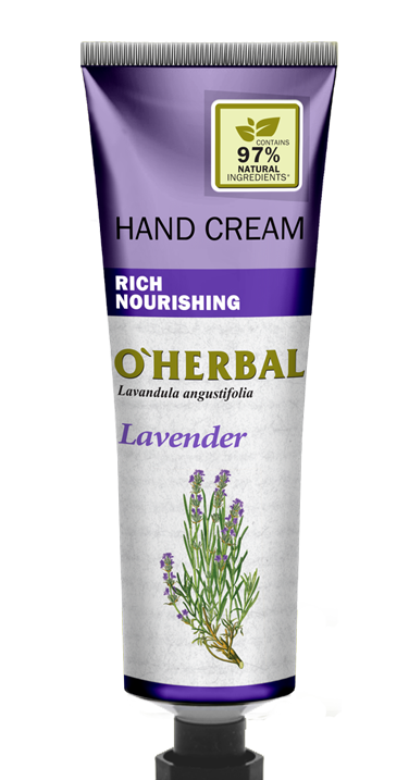 Крем для рук із лавандою OHerbal Rich Nourishing Hand Cream Lavender 30 мл