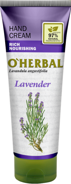 Крем для рук із лавандою OHerbal Rich Nourishing Hand Cream Lavender 75 мл