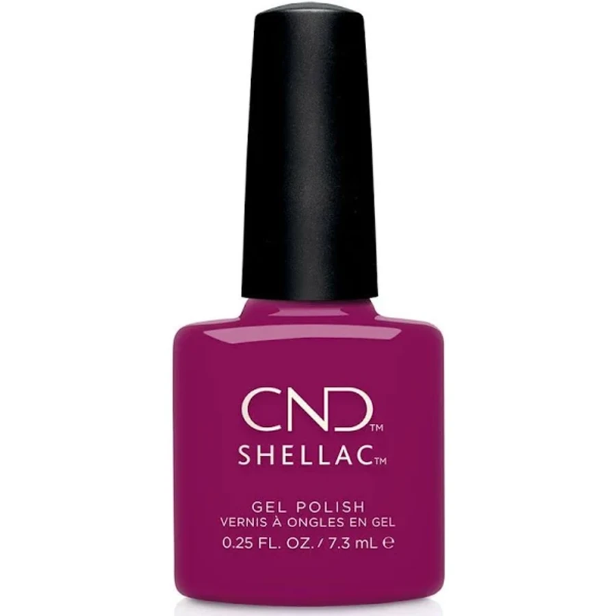 Гель-лак CND Shellac Secret Diary пурпурний, емаль 7,3 мл
