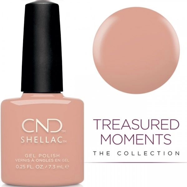 Гель-лак CND Shellac Baby Smile кремово-рожевий, емаль 7,3 мл
