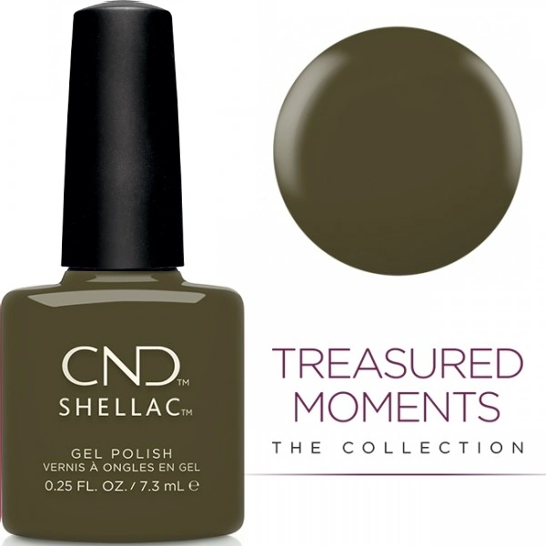 Гель-лак CND Shellac Cap & Gown молочний шоколад, емаль 7,3 мл