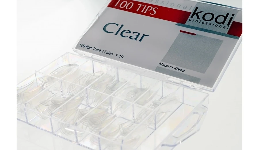Прозорі типси Kodi Clear Tips 100 шт