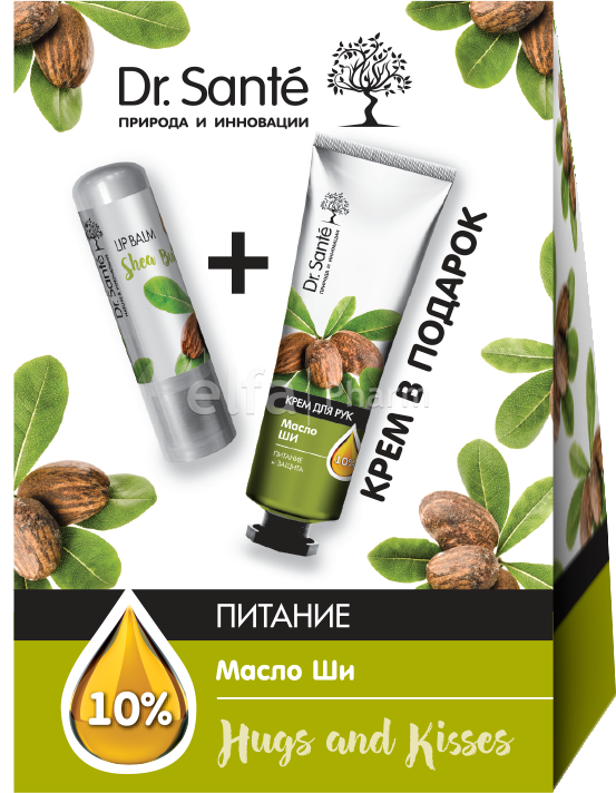 Косметичний набір Харчування з маслом ши Dr.Sante Hugs and Kisses Set Shea Butter