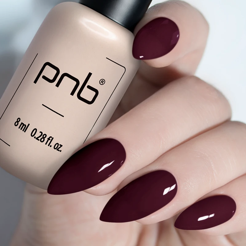Гель-лак PNB №234 Black Cherry гнила вишня, емаль 8 мл