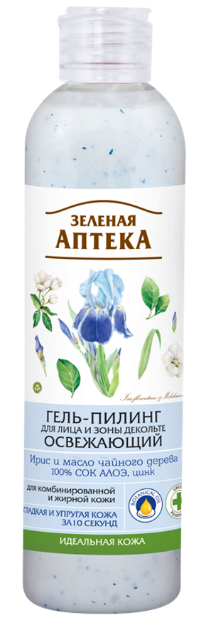Зелена аптека Gel Peeling Refreshing 250 мл