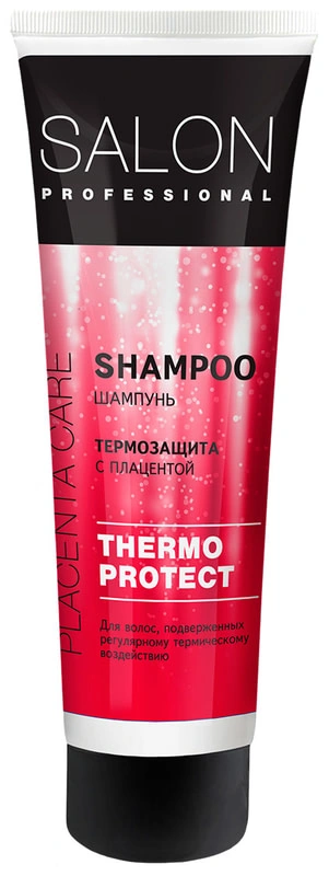 Шампунь для волосся "Термозахист із плацентою" Salon Professional Thermo Protect Shampoo 250 мл