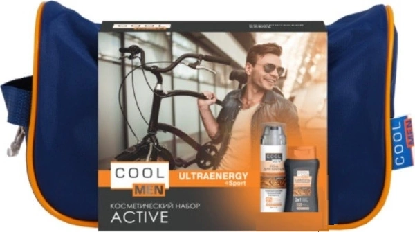 Набір у косметичці Cool men Ultraenergy + Sport Active Set