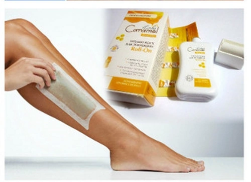 Теплий віск для депіляції Lady Caramel Warm Depilation Wax Roll-On