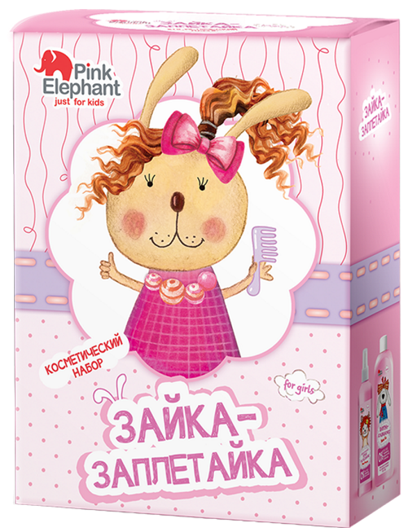 Набір Зайчик заплетайка Pink Elephant Plaiting Bunny Set For Girls для дівчаток