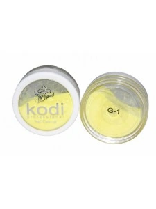 Кольоровий акрил Kodi Color Acrylic G1 жовтий, з глітером 4,5 г