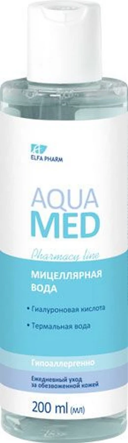 Міцелярна вода Elfa Pharm Aqua Med Micellar Water 200 мл