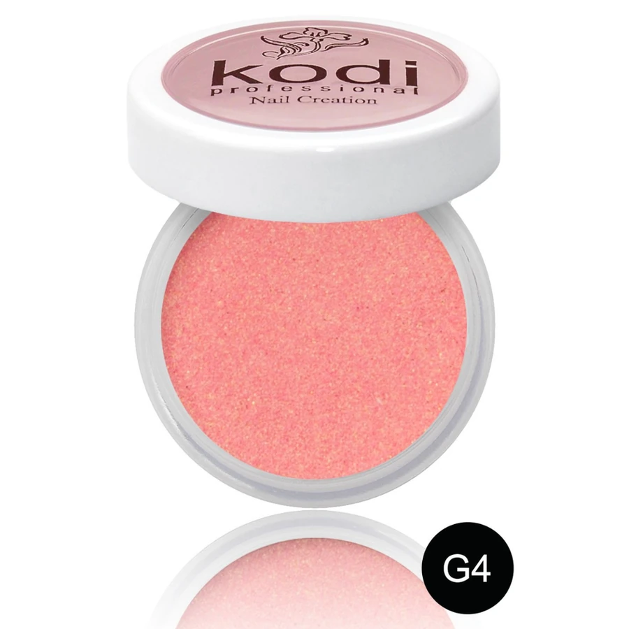 Кольоровий акрил Kodi Color Acrylic G4 рожевий, з глітером 4,5 г