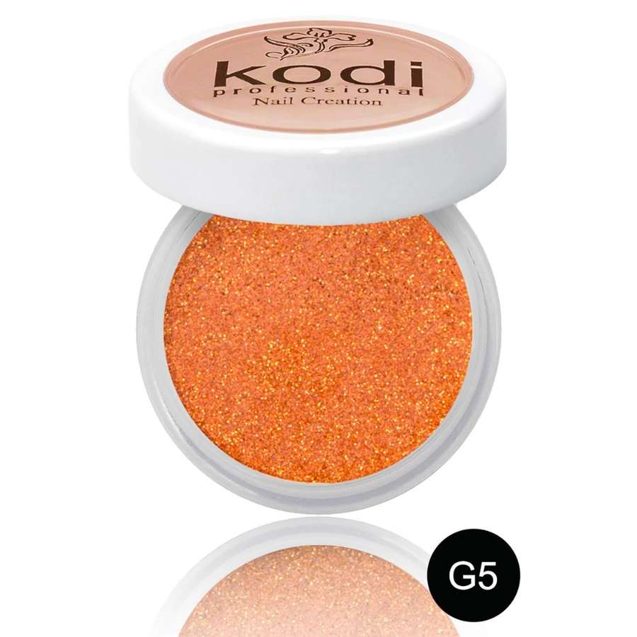Кольоровий акрил Kodi Color Acrylic G5 мідний, з глітером 4,5 г