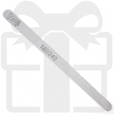 Yo!Nails Подарунок! Пилка 180/240 Yo!Nails