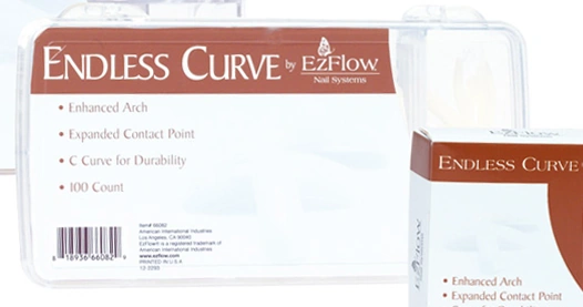 Типси з повною контактною зоною асорті 100 шт EzFlow Endless Curve 100