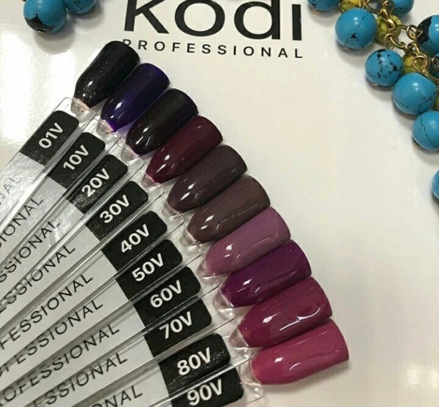 Гель-лак Kodi Гель лак М02 молочний білий, прозорий 7 мл