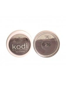 Кольоровий акрил Kodi Color Acrylic G16 баклажановий, з глітером 4,5 г