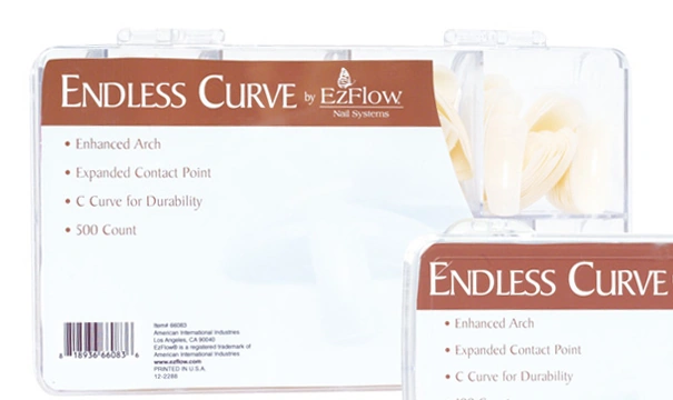 Типси з повною контактною зоною асорті 500 шт EzFlow Endless Curve 500